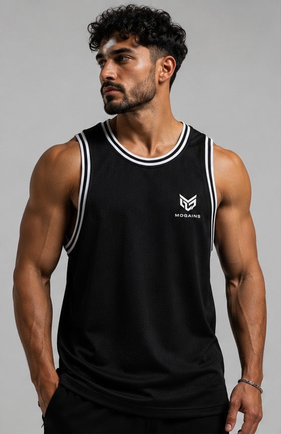 MOGAINS Stay Humble Wide Rib Tank